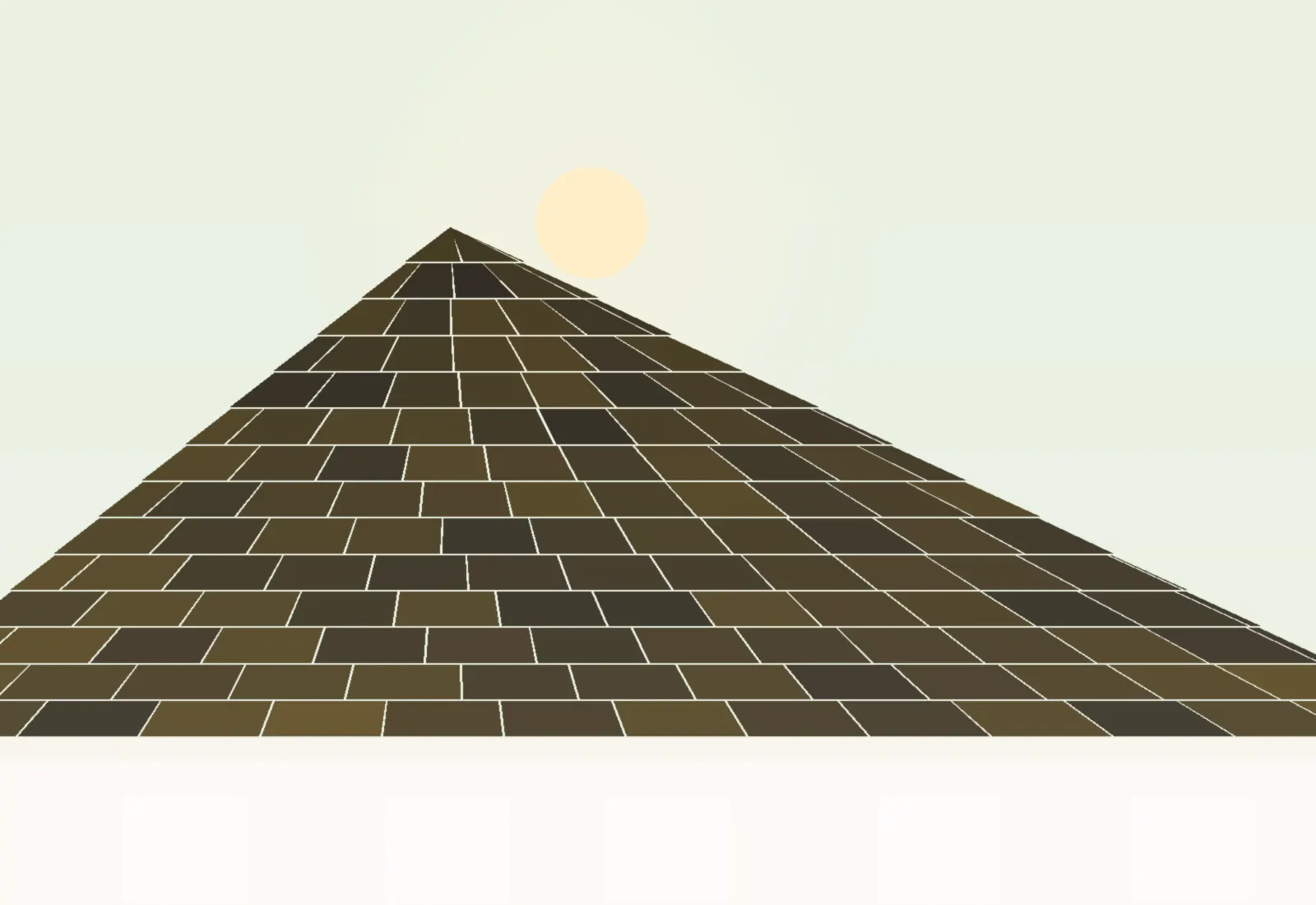 Roofer in a hi-vis shirt working on a shingle roof with a tool