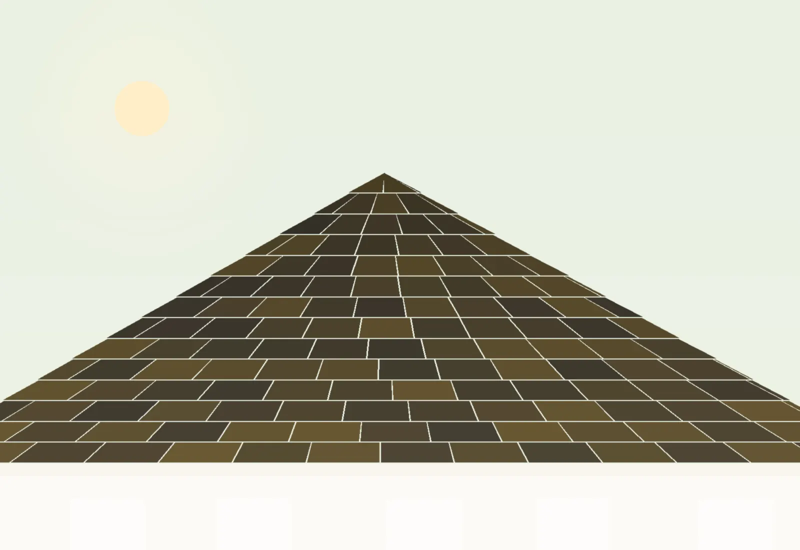 Yellow bungalow with a shingle roof and red front door